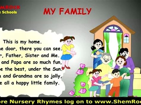 family nursery rhymes|toddler songs about family.